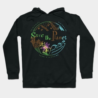 save the planet #1 Hoodie